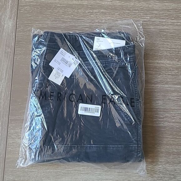 American Eagle Flex Corduroy Carpenter Pant black‎ 33x32 NWT in packaging - Picture 5 of 8